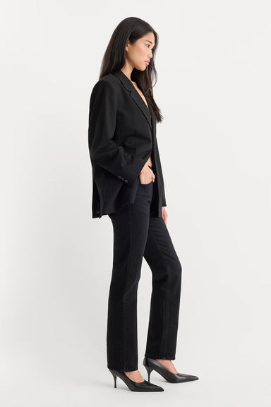 Good American Vintage Straight in Black441 — Side view