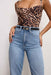 Good American - Good Boy Crop - Indigo - Front Detail