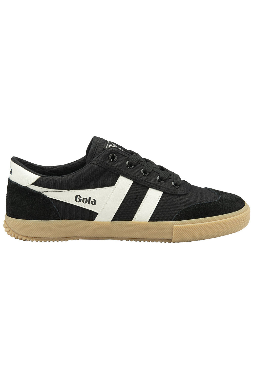 Gola - Badminton Plimsolls - Black/Off White/Gum - Side