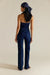 Free People - Beckett Jumpsuit - Midnight Mantra - Back