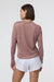 Vuori - Daydream Crew - Sedona Brown Heather - Back