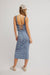 Free People - Lucinda Midi - Indigo Combo - Back