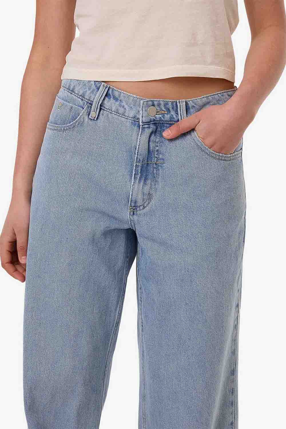 Thrills - Billow Low Baggie Jean - Ageless Blue - Detail