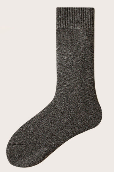 Accity - Cashmere Cozy Socks - Dark Grey