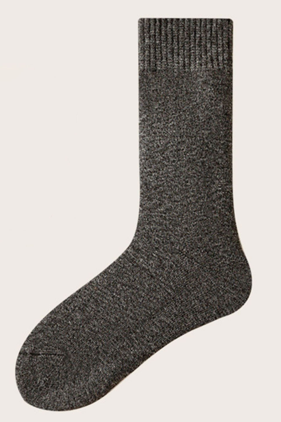 Accity - Cashmere Cozy Socks - Dark Grey
