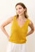 Marine Layer - Finley Sweater Tank - Oak Buff - Profile