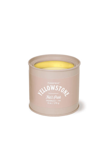 Paddywax - Parks 6oz Yellowstone - Front