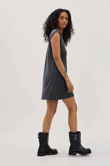 Richer Poorer - Relaxed Muscle Dress - Stretch Limo - Back