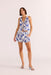 MinkPink - Sylvie Keyhole Top - Postcard Floral - Front