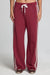 Chaser Jessee Trackpants in Burnt Red — Front Detail view
