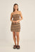 Rhythm - Sol Stripe Knit Top - Black