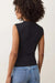 Marine Layer - Sun-In Lexi Mockneck - Washed Black - Back