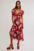 Free People - Forsythia Maxi - Richest Red Combo - Front