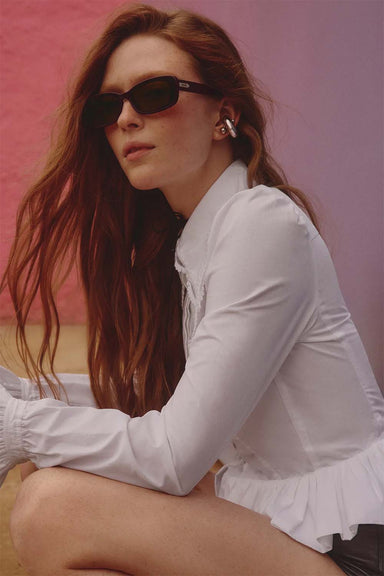 Quay - Vibe Check - Plum/Brown - Model