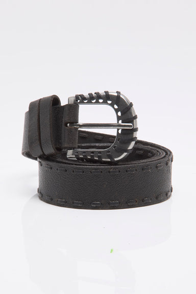 Free People - Holt Leather Belt - Black - Detail