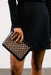Able - Basketweave Clutch - Black/Tan - Model