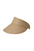 Brixton - Newport Straw Visor - Natural/Natural - Profile