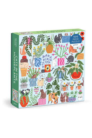 Chronicle - Cats in the Houseplants 500pc Puzzle
