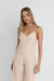 Rhythm - Tide Stripe Jumpsuit - Natural