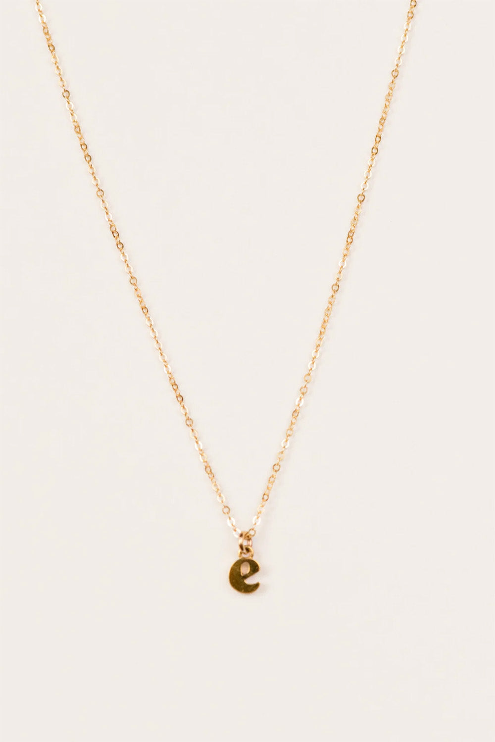 Able - Initial Necklace - Gold