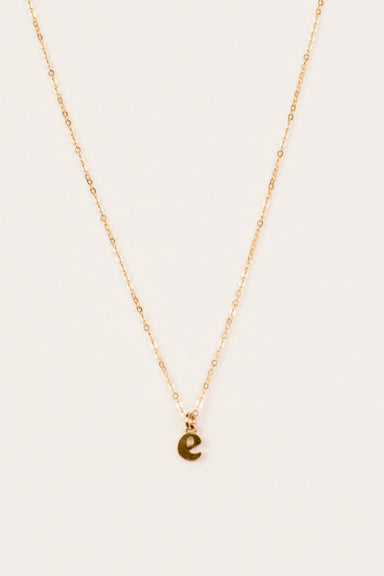 Able - Initial Necklace - Gold