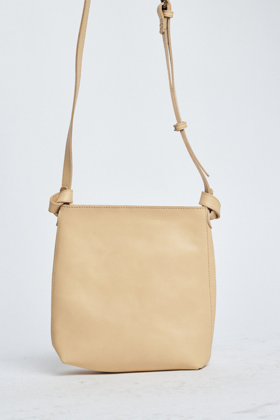 Able - Cait Knotted Crossbody - Sand - Front 
