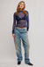 Free People - Minding My Business Top - Moonlight Ocean - Styled