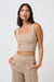 Travis Matthew - Friday Ponte Square Tank - Heather Portabella - Front
