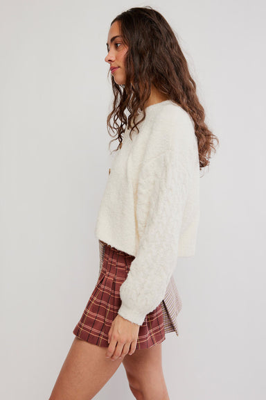 Free People - Thistle Cardi - Sugar Swizzle - Side