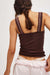 Free People - Only You Tank - French Roast - Back