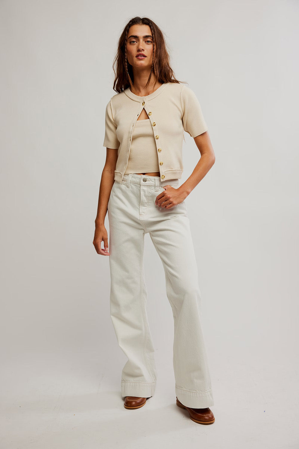 Free People - WTF NY Twosie - Ecru