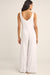 Rhythm - Kiki Wide Leg Jumpsuit - White - Back