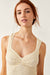 Free People - Love Letter Sweetheart Cami - Ivory - Detail
