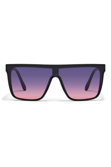 Quay - Nightfall - Black/Dusk Pink - Front