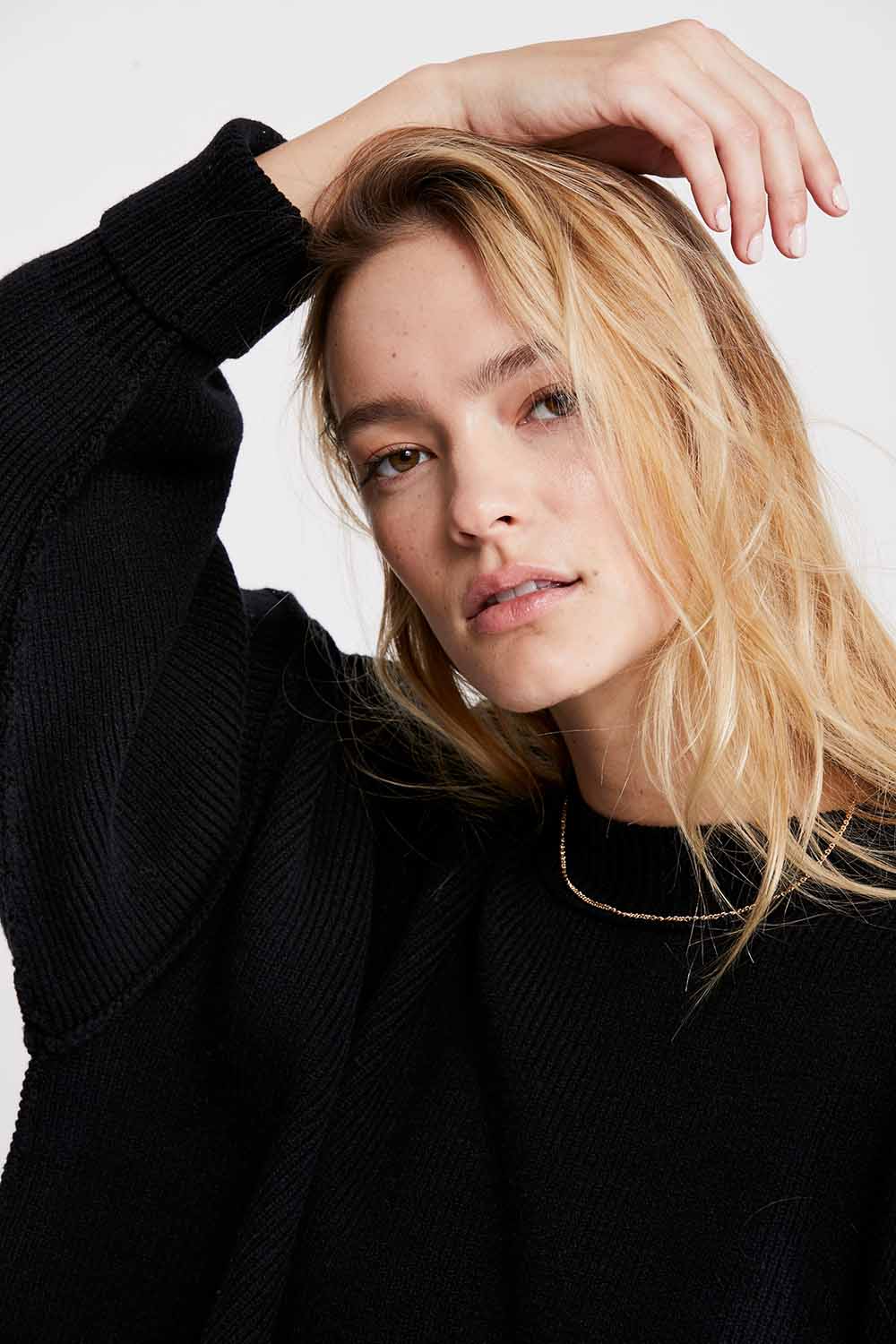 Free People - Easy Street Tunic - Black - Detail