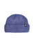 Autumn Shorty Cord Double Roll Beanie in Blue Jay — Flatlay view