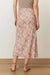 Marine Layer - Avery Hemp Midi Skirt - Superbloom - Back