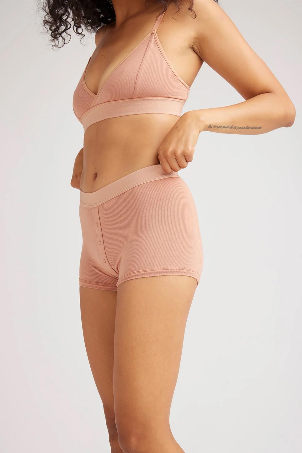RIB BOXER BRIEF