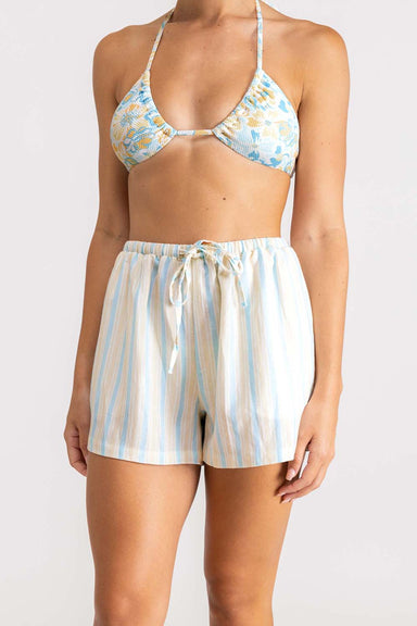 Rhythm - Sanctuary Stripe Short - Blue - Front
