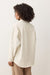 Marine Layer - Molly Oversized Shirt Jacket - Stone - Back