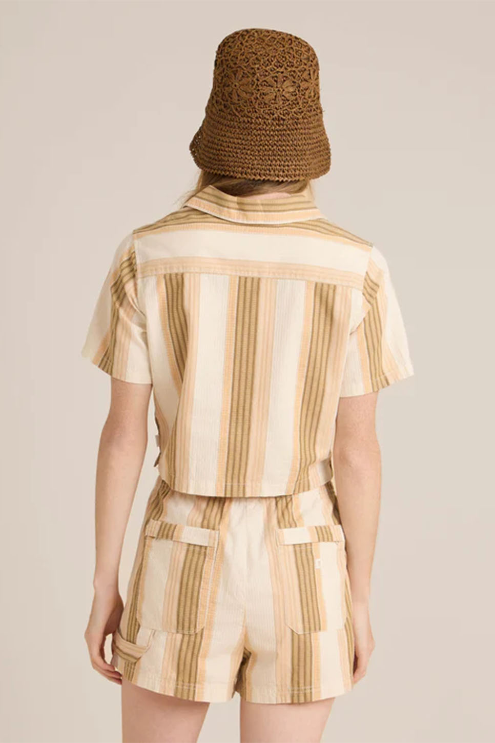 Roark - Camp Shirt - Woodland - Back