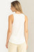 Double Zero - Sleeveless Tank Top - Off White - Back