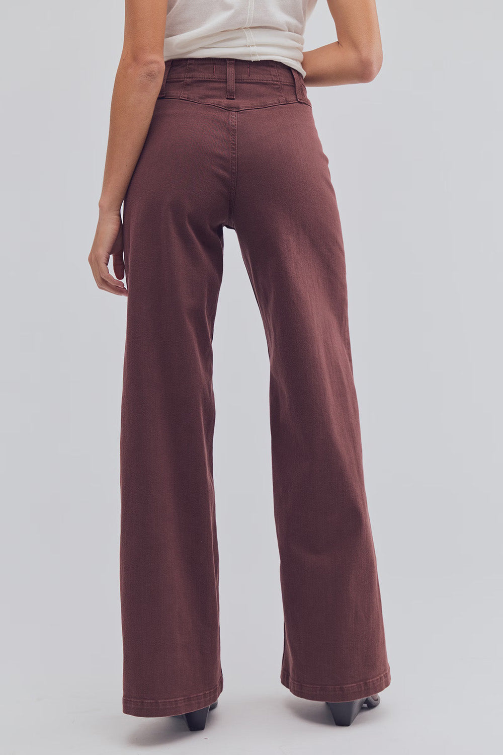 Free People - Libre Cord Wide Leg - Shopping Bag - Back