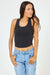 L*Space - Ash Tank - Black - Front