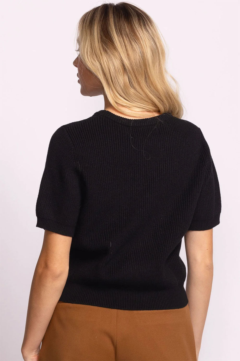 Pink Martini - Abby Sweater - Black - Back