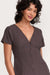 RVCA - Understated Midi Dress - Raisin - Detail