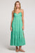 Saltwater Luxe - Seren Midi Dress - Jade - Front