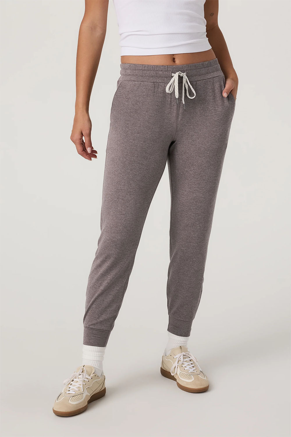 Vuori - Performance Jogger - Huckleberry Heather - Front