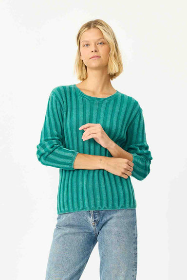 Stiches & Stripe - Dane Pullover - Washed Teal