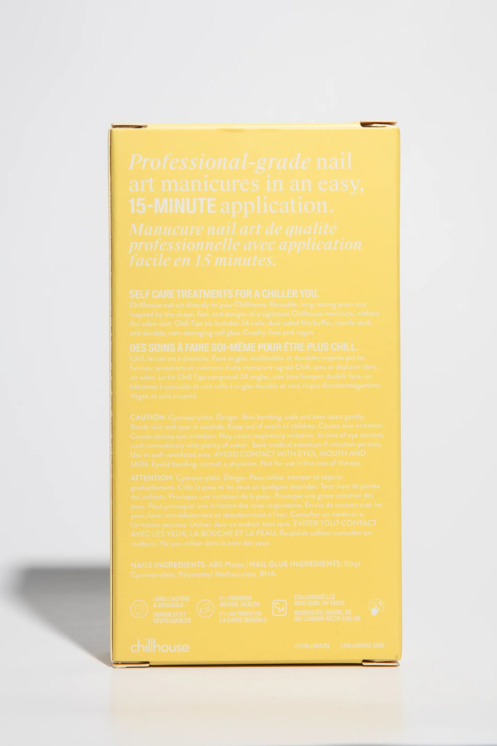 Chillhouse - Chill Tips - Bougie Butter - Back